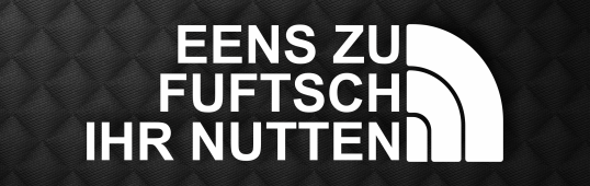 Banner Eens zu fuftsch ihr Nutten