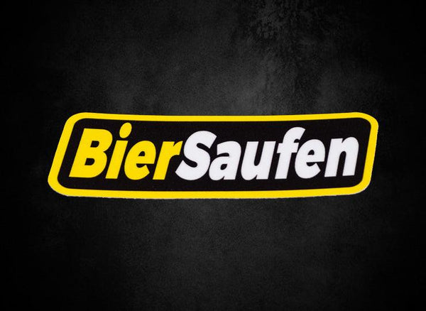 Bier-Saufen Simson Sticker (2022 Collection)