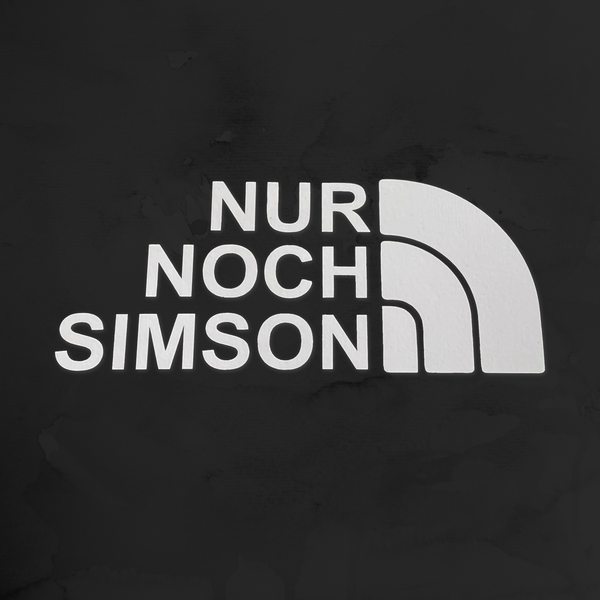 Nur noch Simson Plottsticker