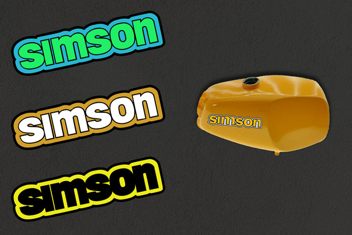 Custom Tanksticker s50 STYLE (2er SET)