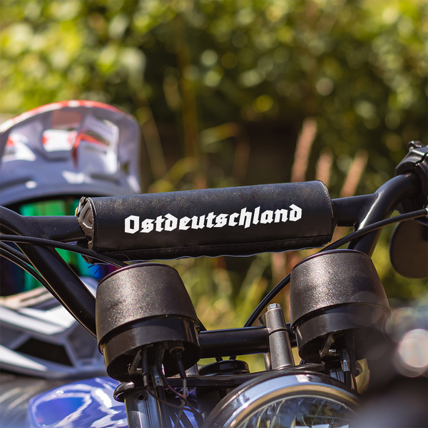 SCAR Lenkerpolster O2 – Ohne Mittelstrebe, Schwarz – Hochwertiges Tuning-Zubehör Für Motocross-Lenker