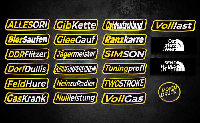 Stickerpack // 22 Stück